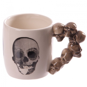 Kaffeebecher Totenkopf Tasse Skull Becher